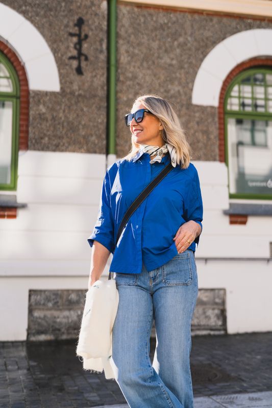 Arya Shirt Dutch Blue 