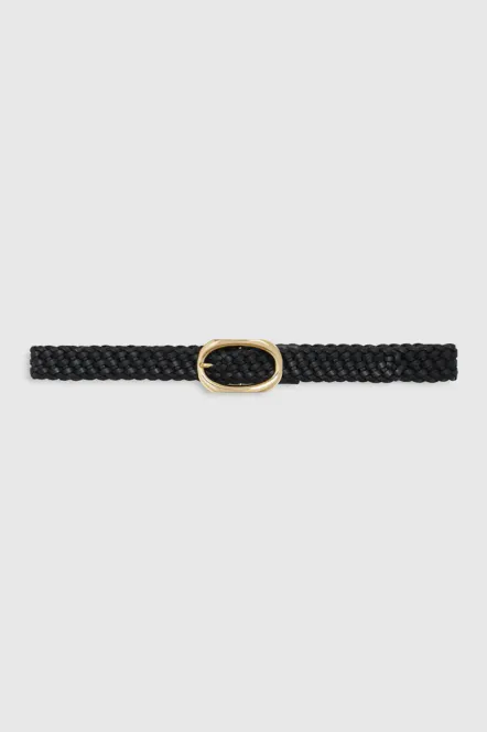 Hovedbilde Signature Link Belt Braided Black 