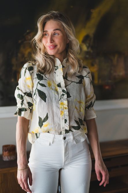 Hovedbilde Linen Blouse Sunlight 