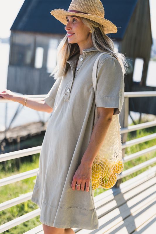 Lio 2/4 Dress Sand Wash 