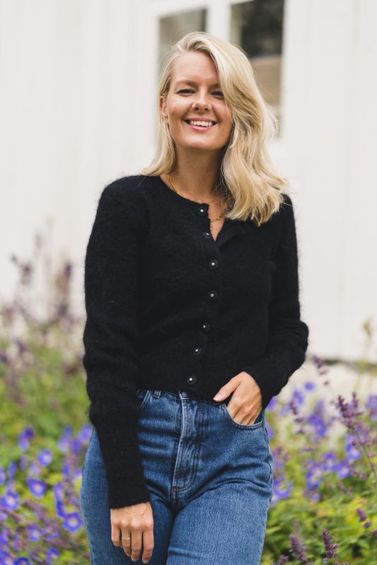 Soft Petit Cardigan Black 