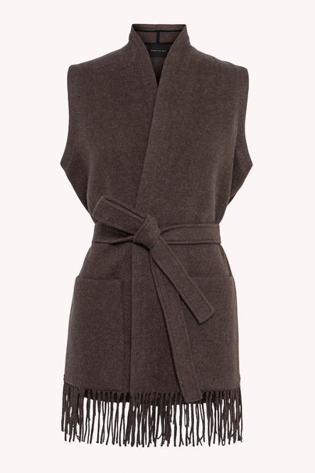 Hovedbilde Elly Vest Brown Melange 