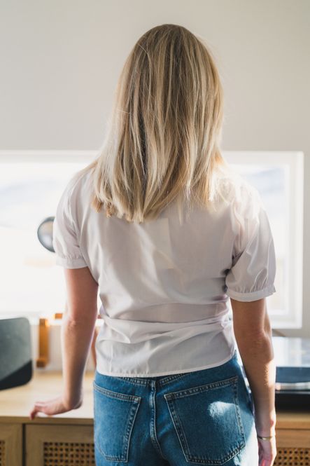 Hovedbilde Lee Shirt Short White Cotton 