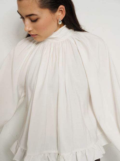 Hovedbilde Clara Blouse Offwhite 
