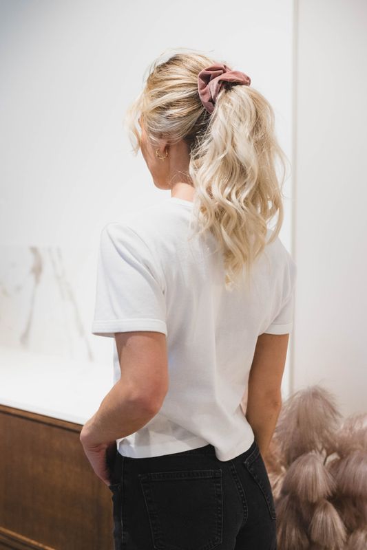 Kitty Fluffy Tee White 