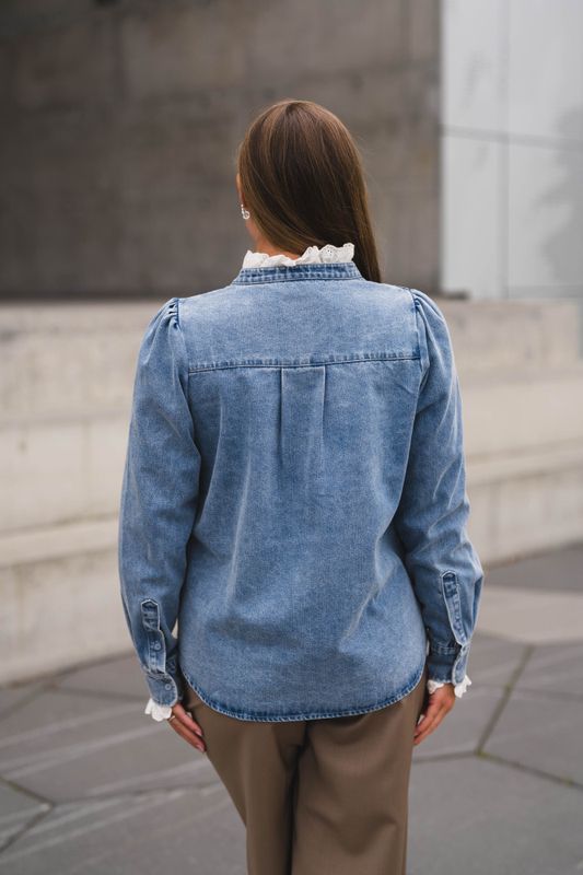 Imara Denim Shirt Light Blue 