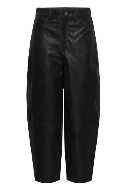Hovedbilde Joko Barrel Leather Jeans Black 