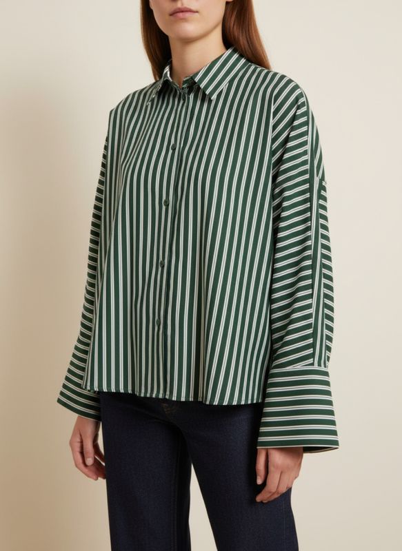 Atari Shirt Green Stripe 
