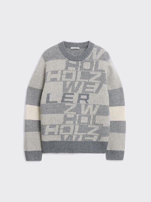 Hovedbilde Lev Logo Crewneck Sweater Grey Mix 