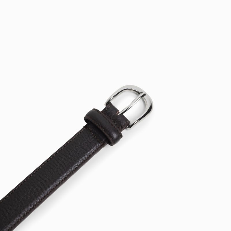Basic Belt Coffee Silver 