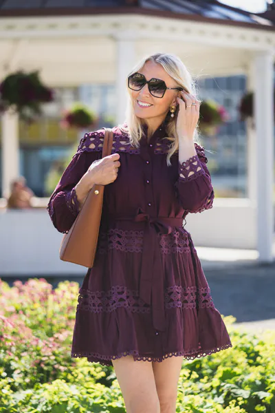 Hovedbilde Honesty Dress Burgundy 