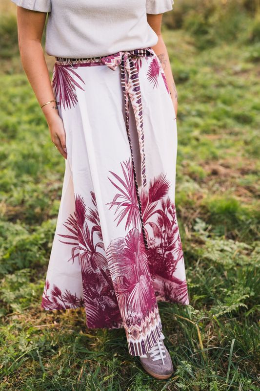 Lumine Skirt Bordeaux