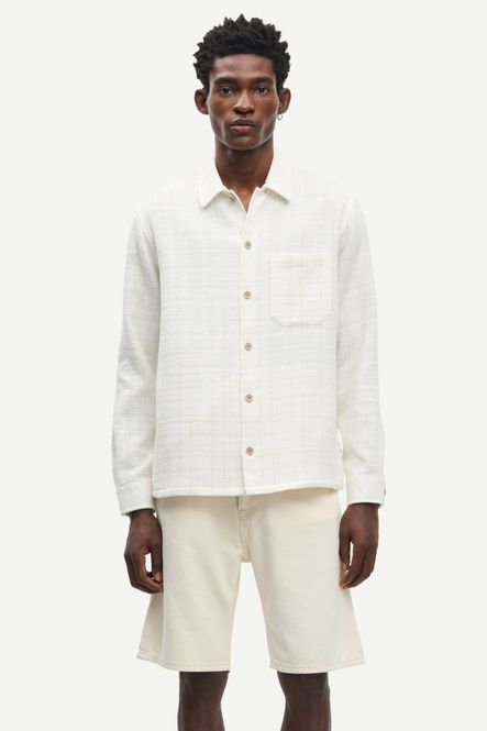 Hovedbilde Sadamon GC Overshirt 16079 Silver Birch Check 