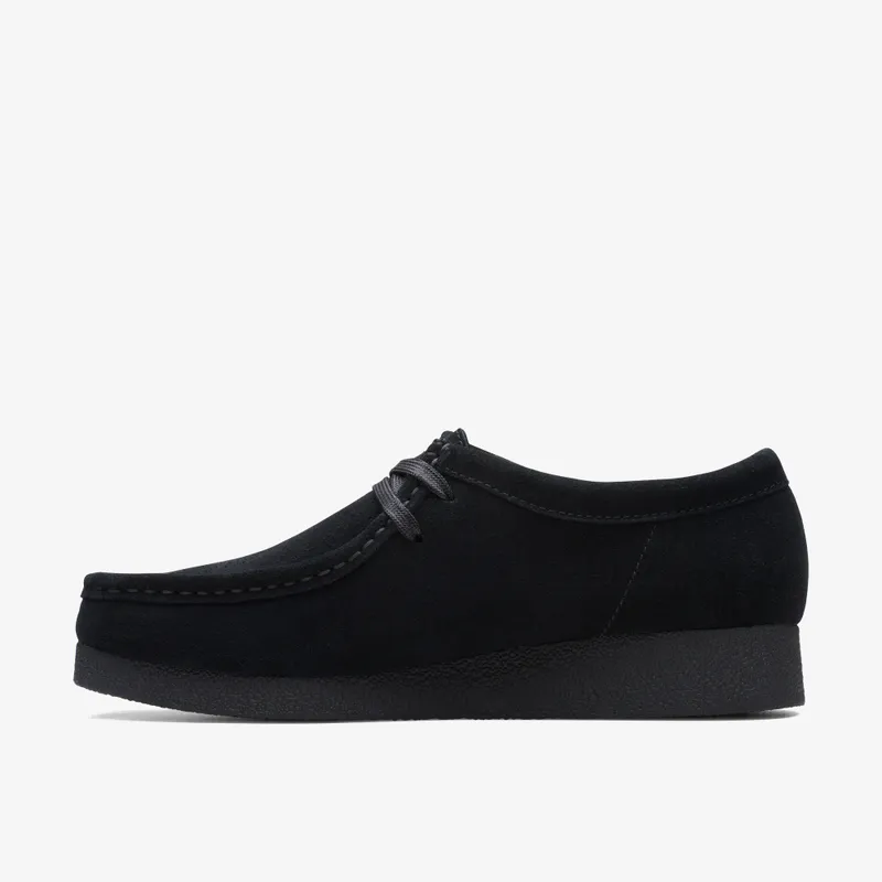Wallabee Evosh D Black Suede 