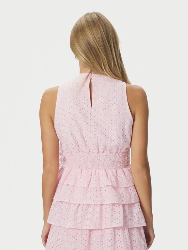 Ansol Emb Top Light Pink 