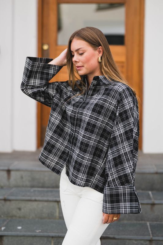 Atari Shirt Black Check 