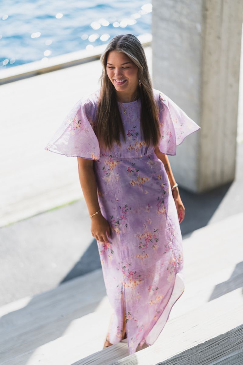 Miller 25 Print Dress Pink 