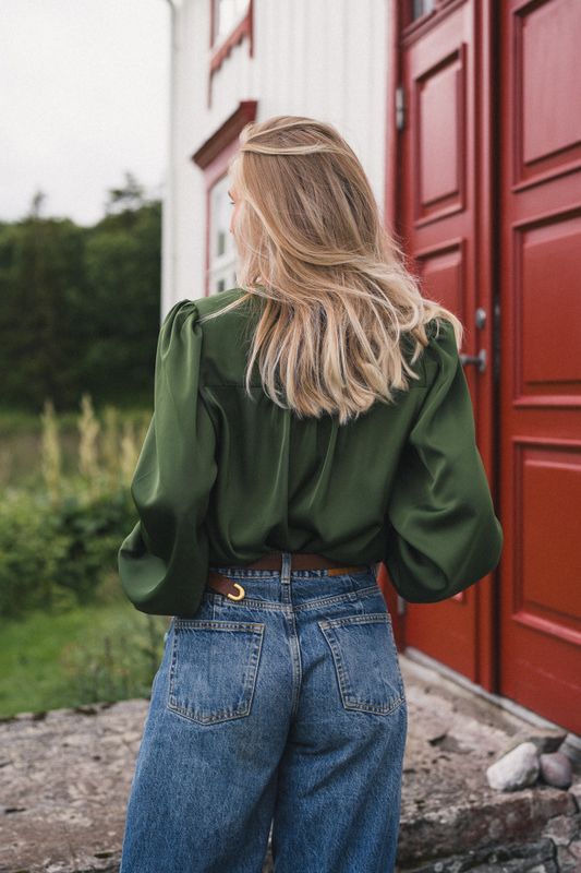 Trine Shirt Chive 