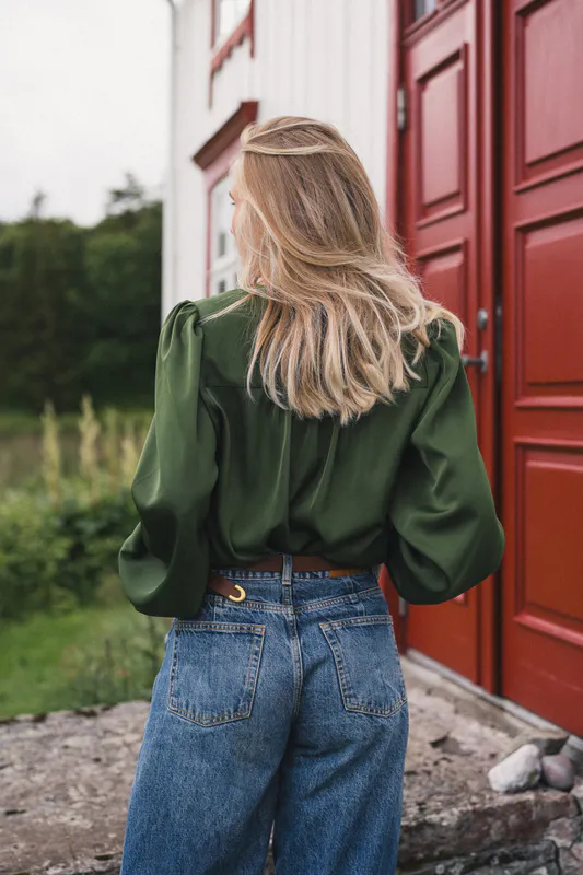 Trine Shirt Chive 