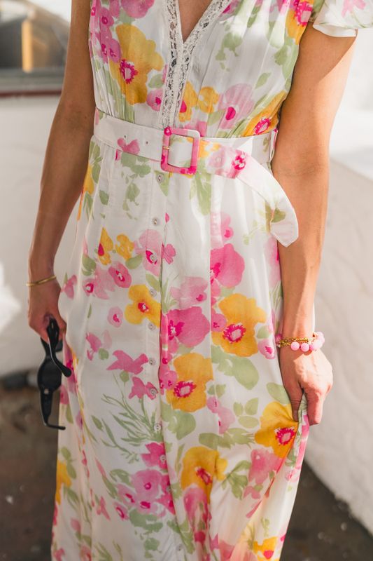 Satin Gown Bright Field 