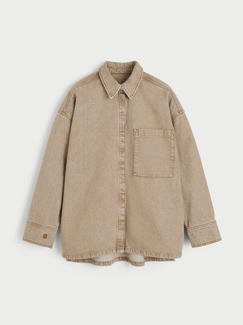 Hovedbilde Dea Denim Shirt Toasted Coconut 