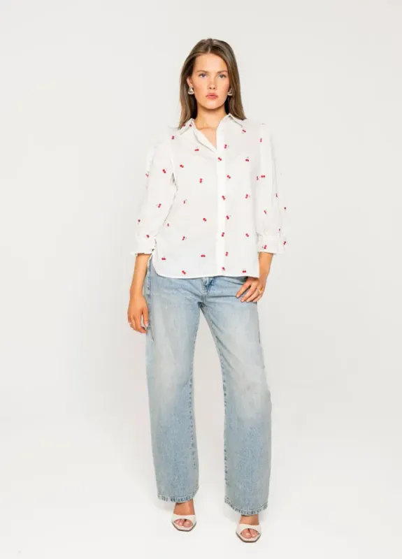 Amy Blouse Cherry 