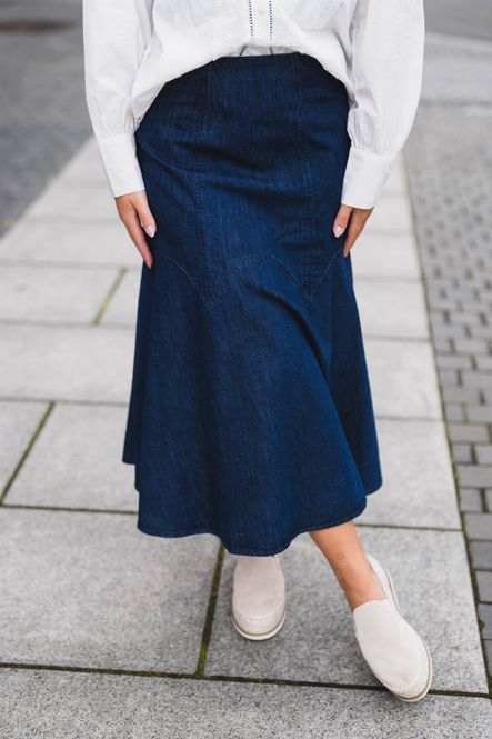 Hovedbilde Denim Skirt Denim Blue 