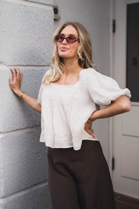 Hovedbilde Tukana S Voile Blouse Ivory 
