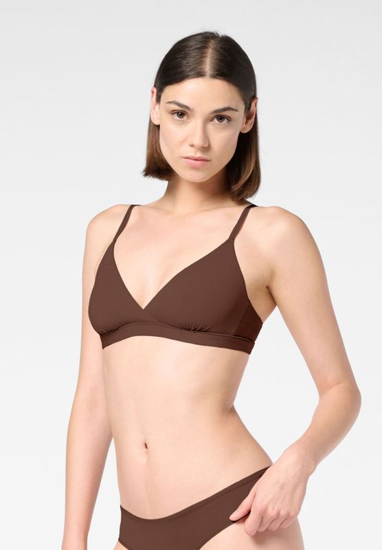 Skinwear Bra Dark Brown 