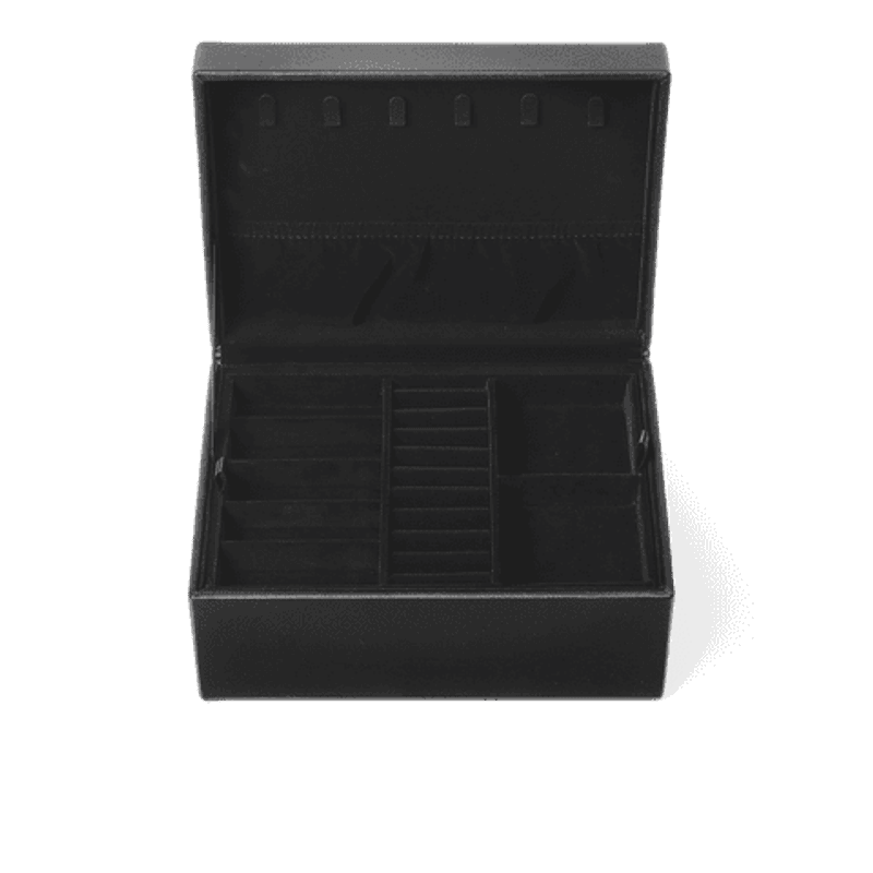 Day Saffiano Jewelry Big Black 