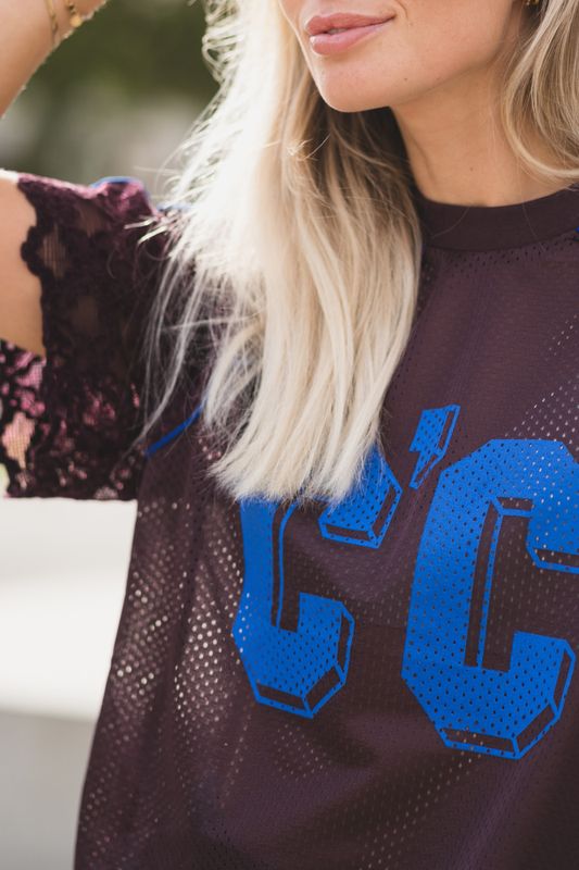 Trey Lace Tee New Blue 