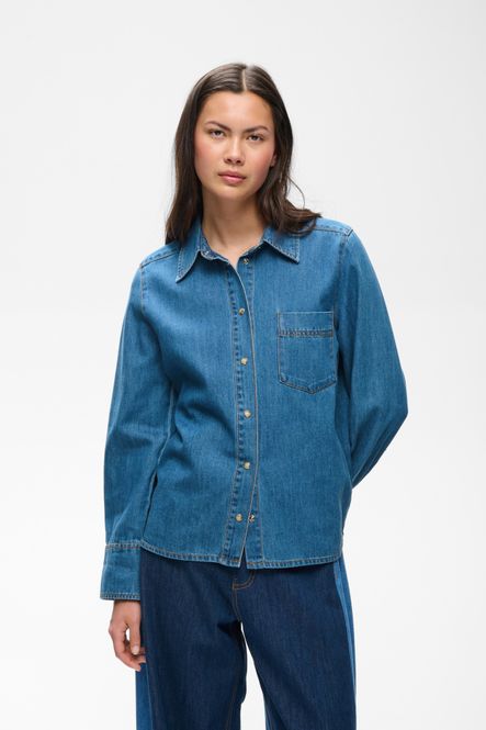 Hovedbilde Glenn Shirt Faded Blue 
