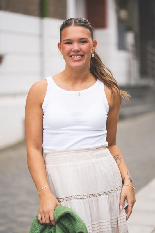 Gubbe Rasmia SL Top Bright White