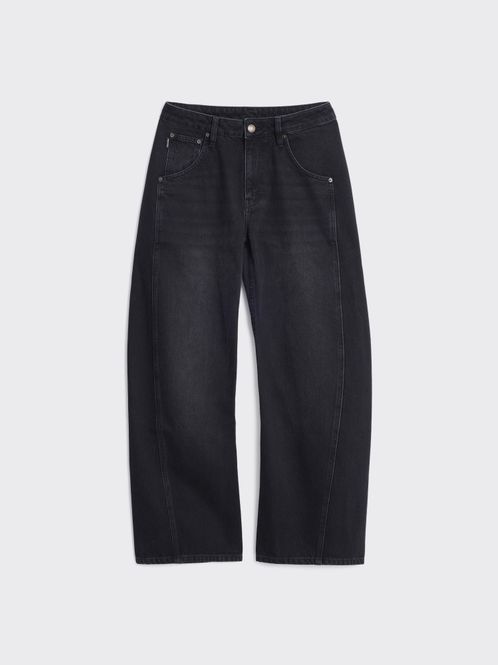 Hovedbilde Elm Barrel Jeans Black Washed 
