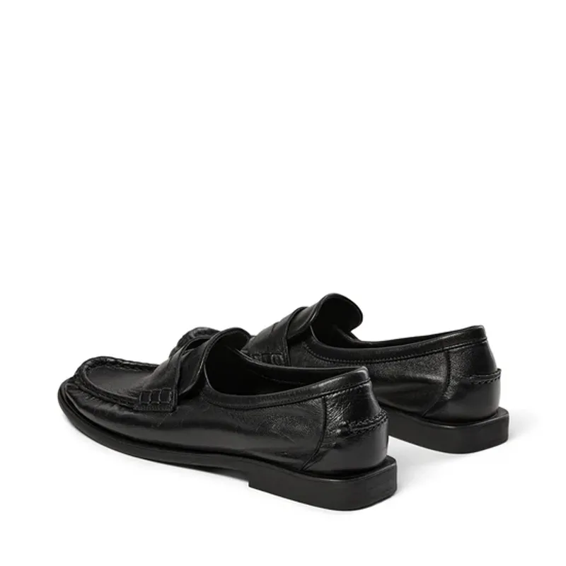 Paelmira Leather Black 