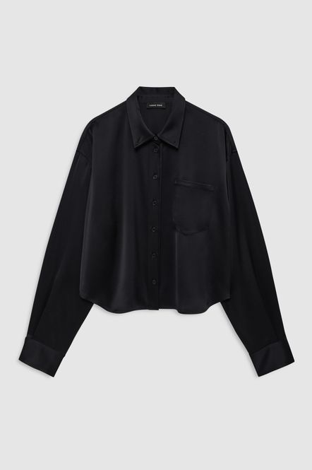 Hovedbilde Scott Cropped Shirt Black 