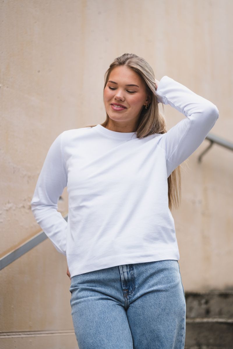 Sacamino LS T-Shirt 6024 White 