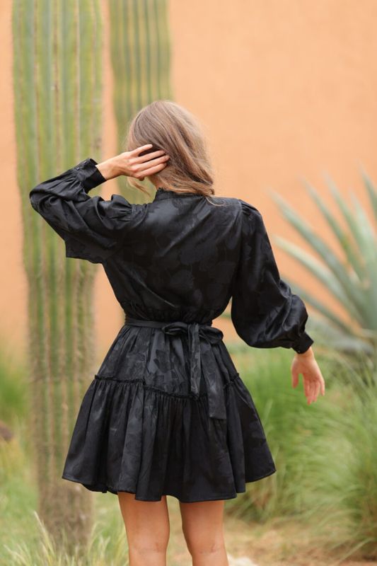 Doris Short Dress Black 