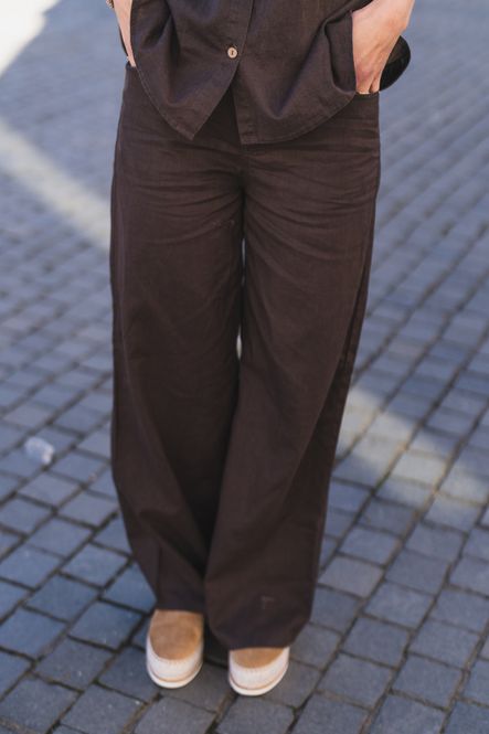 Hovedbilde St. Barth Linen Dark Brown 