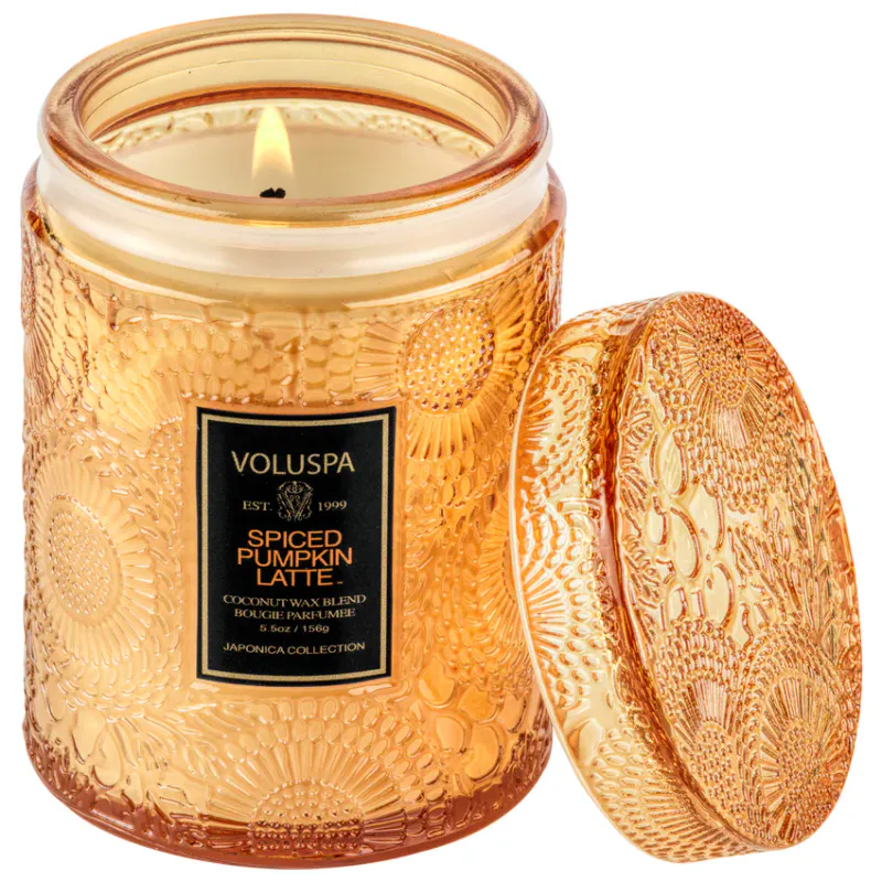 Small Jar Candle Spiced Pumpkin Latte 