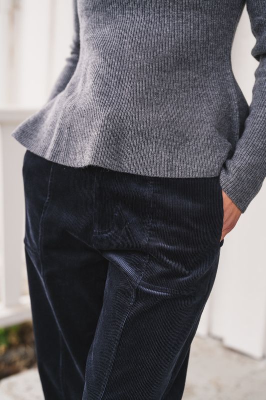 Netta Pants Dark Navy 