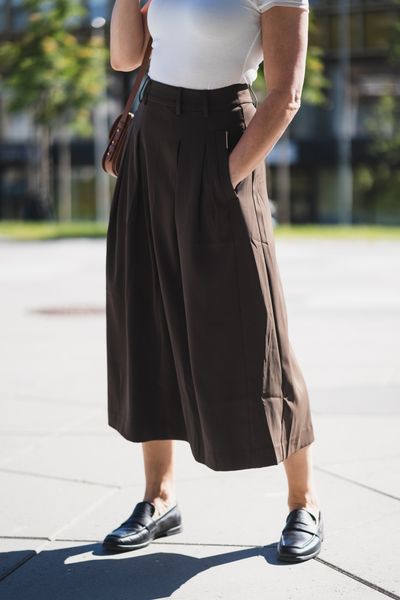 Hovedbilde Anya Pleat Skirt Mocca 