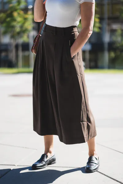 Hovedbilde Anya Pleat Skirt Mocca 