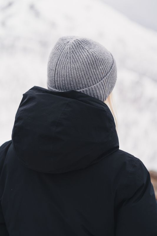 Blæst Beanie Grey Melange 