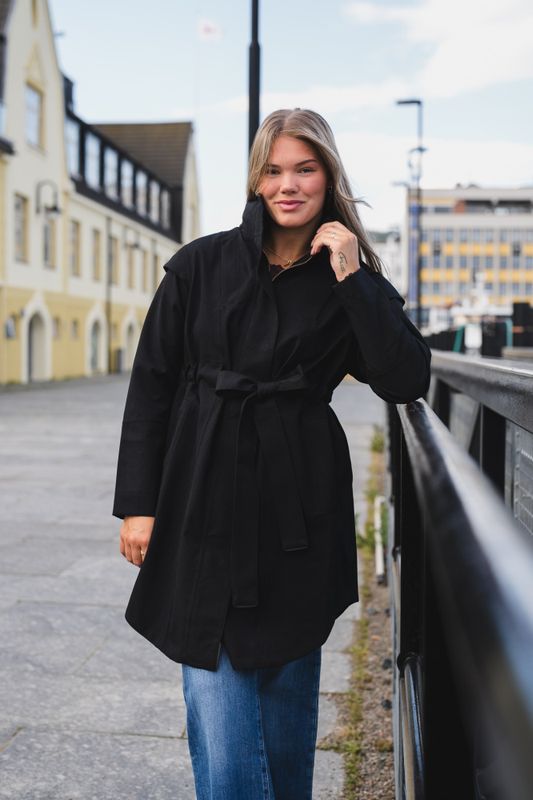 Monsun Coat New Black 