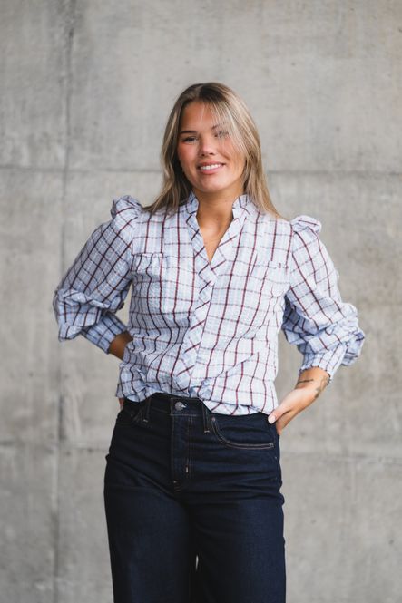 Hovedbilde Miley V-Shirt Pale Blue 