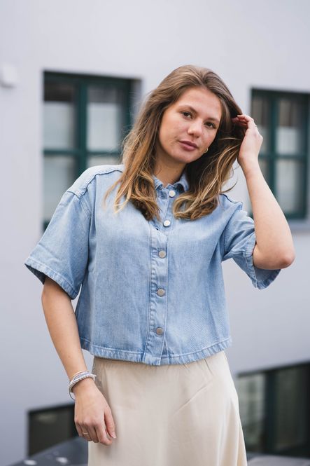 Hovedbilde Saphina 2/4 Shirt Light Blue Wash 