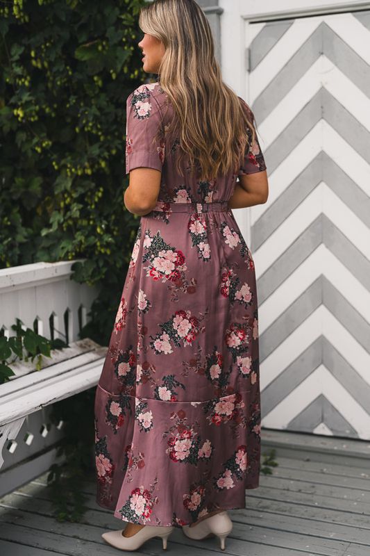 Samira Dress Velvet Roast