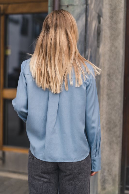 Samina LS Shirt 14028 Windward Blue 
