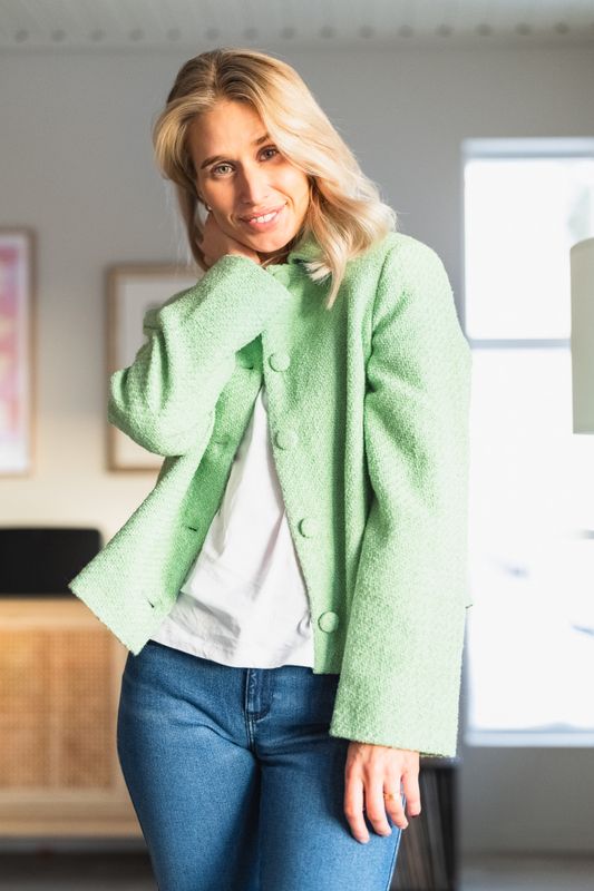 Aiste Abriella Jacket Quiet Green